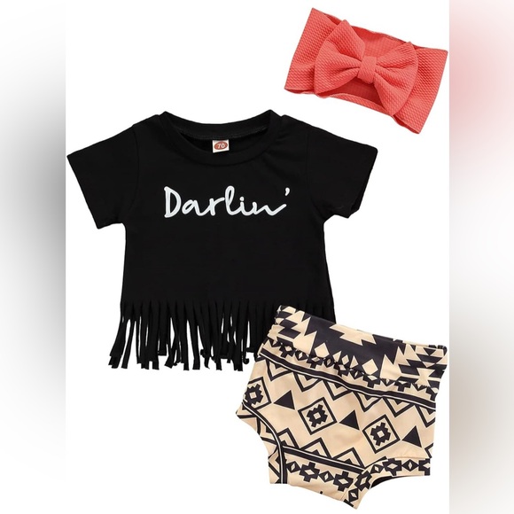 “DARLIN” 3 PIECE BOHO STYLE 3 PIECE - Picture 1 of 6